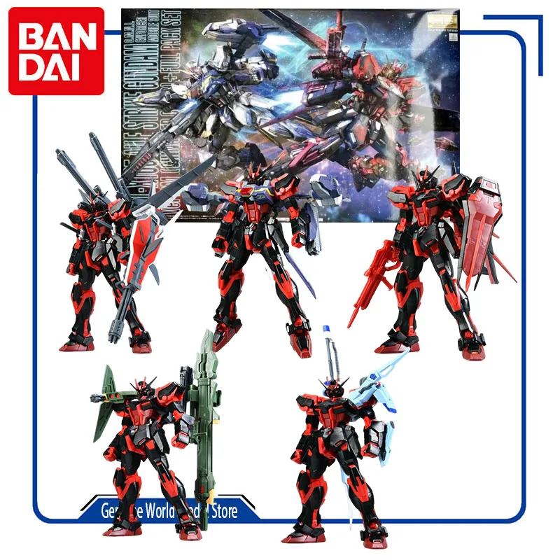 

Набор оригинальных моделей Bandai GUNDAM MG PB China, фигурка героя аниме Only Strike All 1/100, Сборная модель, игрушки, подарки для мальчиков