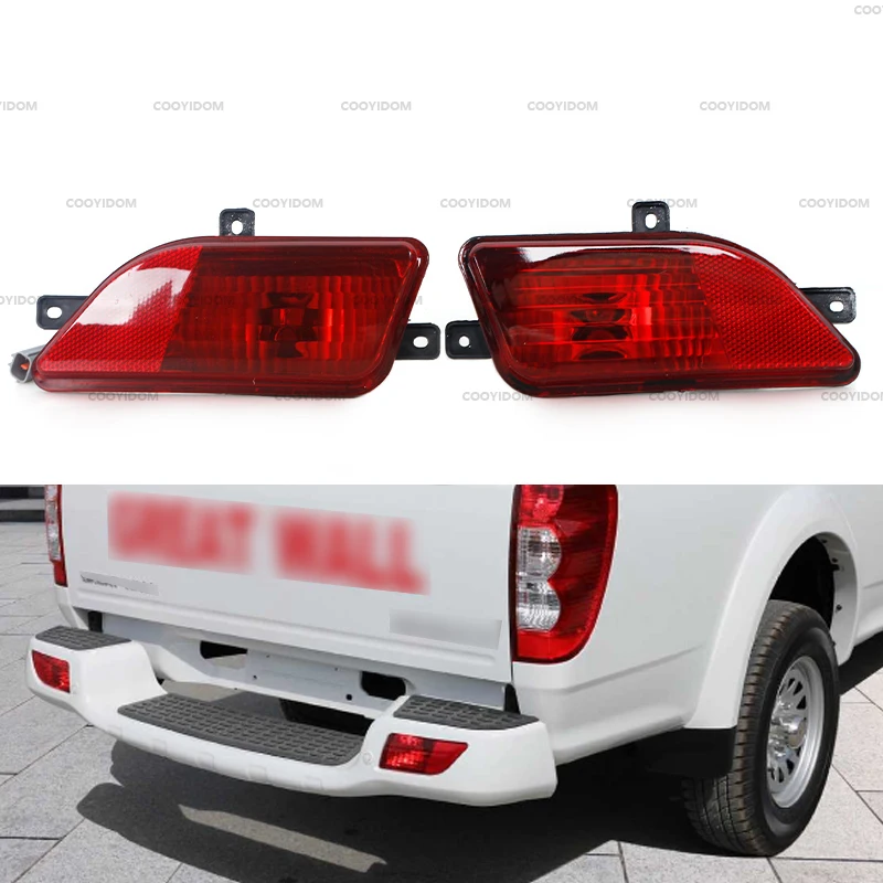

Car Rear Bumper Brake Light tail light For Great Wall Wingle 3 Wingle 5 Warning Lamp Fog Lamp Reflector Light With Bulbs