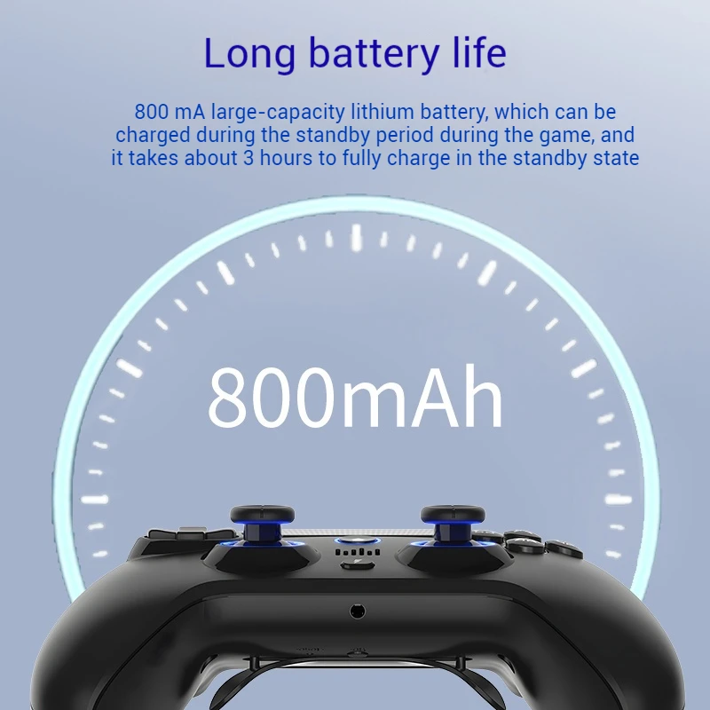 Новый QRD Spark N5 Bluetooth-геймпад джойстик для зала шестиосевой гироскоп двойной мотор