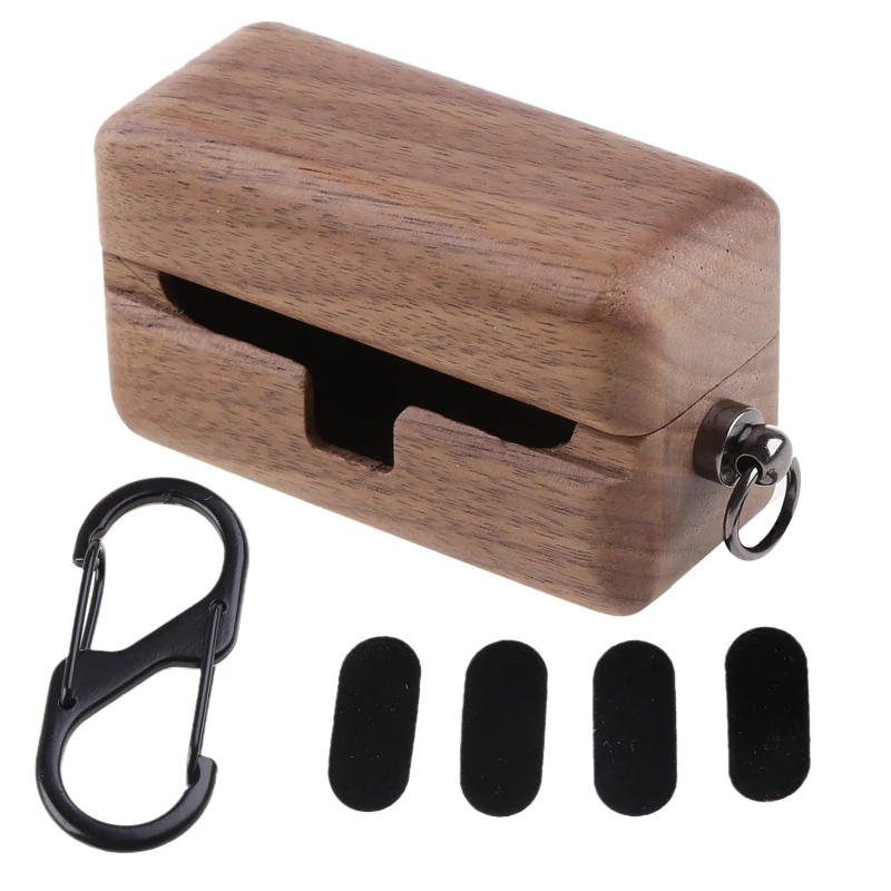 

Противоударный Деревянный чехол Y1AE, совместимый с-S-ony WF-1000XM4, беспроводные наушники-вкладыши, зарядный чехол, противоударный защитный чехол,...