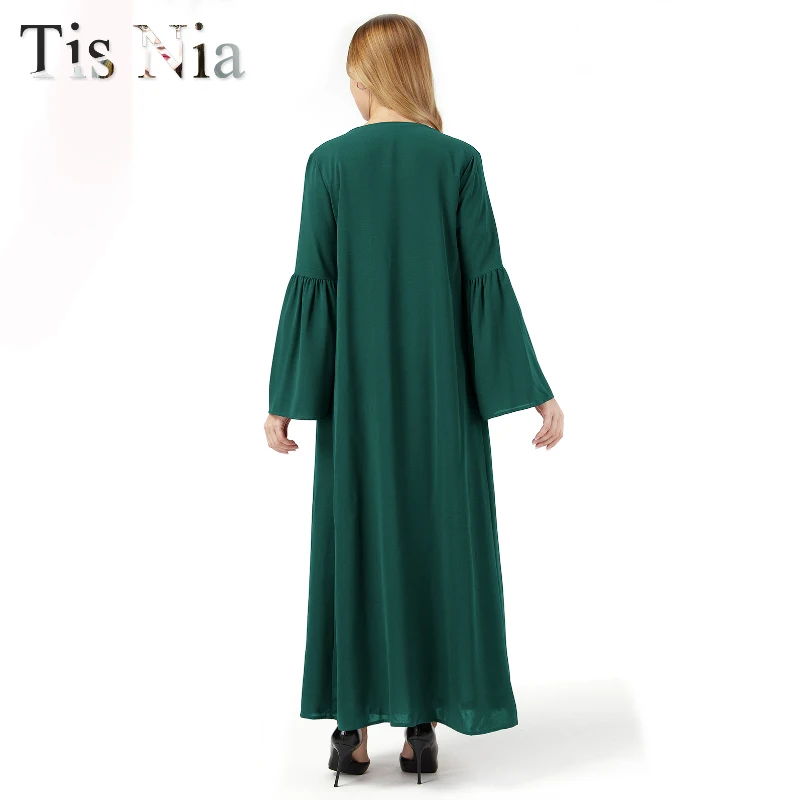 Muslim Long Skirt Ramadan Ladies Chiffon Turkey Islamic Morocco Kaftan Dubai Abaya Jeraba Cardigan Robe Turban Kimono XL women'