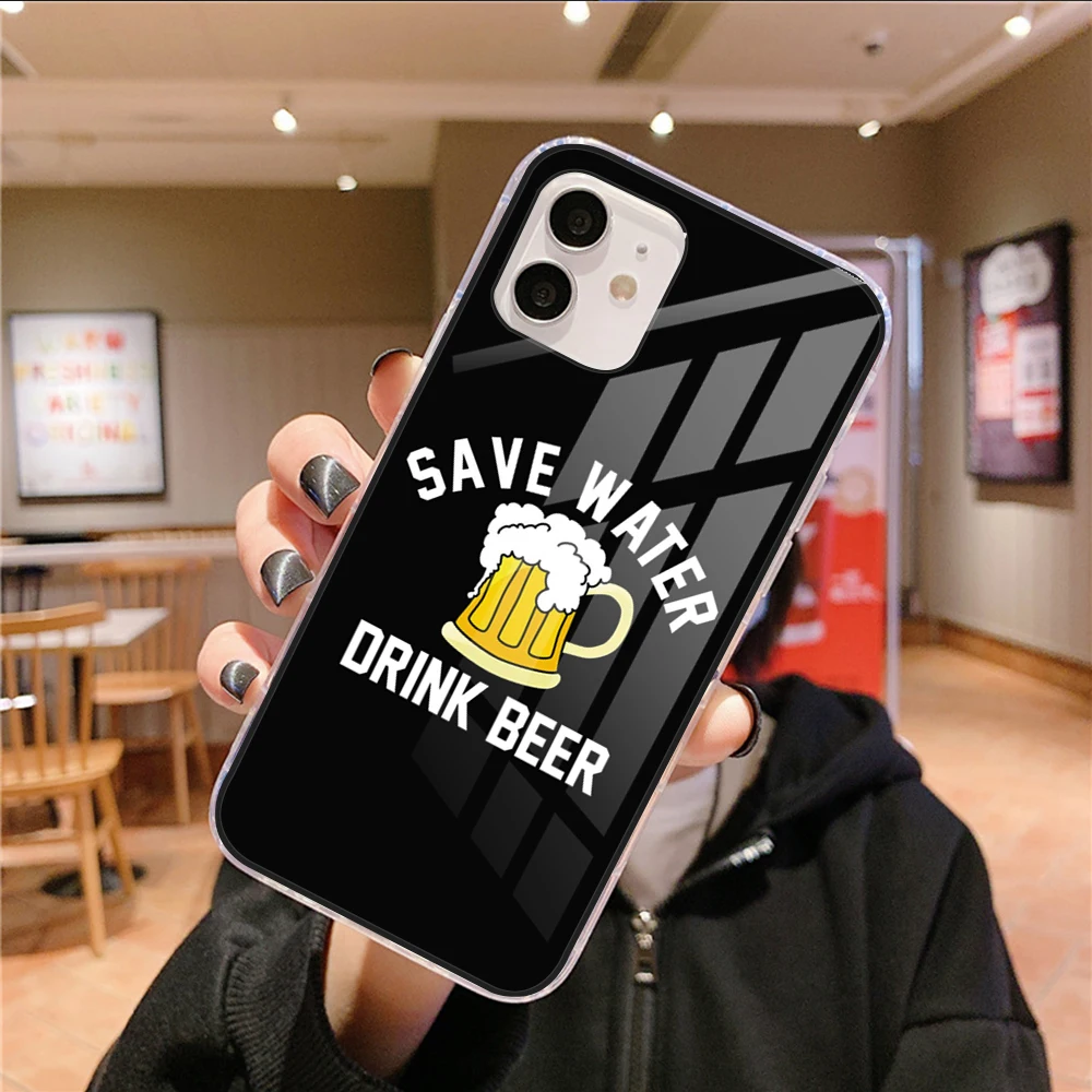 Мужской Прозрачный чехол для телефона iPhone 13 12 11 pro Mini XS MAX 8 7 6 6S Plus X SE 2020 | Мобильные