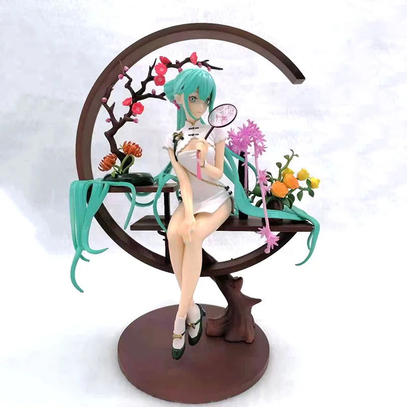 

1/7 25cm Miku Characters Statue Doll Cartoon Sexy Gift Comic Image Beautiful New Toy Action Figures Anime Girl Lady ✅ NoBox