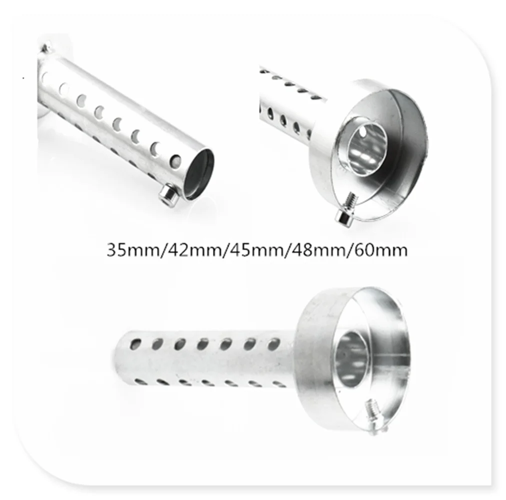 Универсальный мотоциклетный глушитель 35 мм/42 мм/45 мм/48 мм/60 мм для Aprilia 750 FALCO SL1000