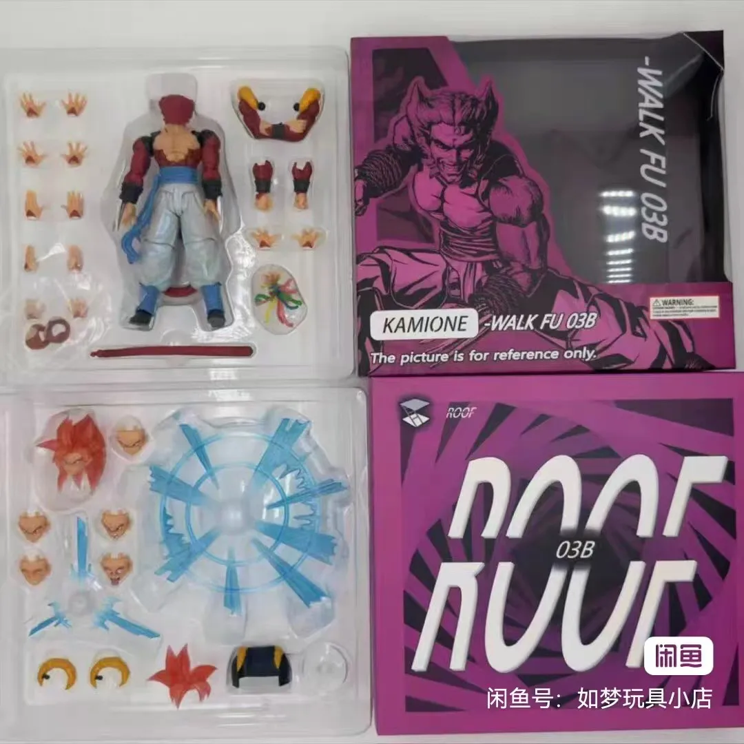 Фото Специальное предложение: Фигурки Kamione Tonsenarttoys Dragon Ball SHF Gogeta SSJ4, аниме-фигурки, игрушки, в наличии на складе. №1