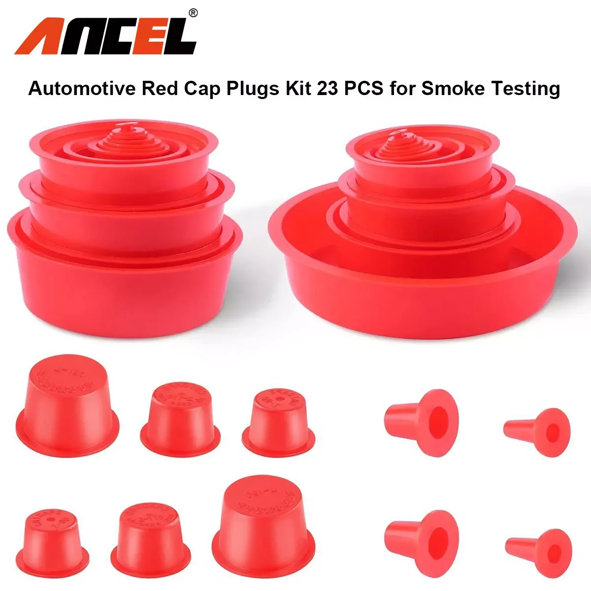 

Автомобильная крышка для блока ANCEL FOXWELL S100 SD201 SD203 S300 S1000 S3000 L300 L3000, детектор утечки дыма для всех автомобилей