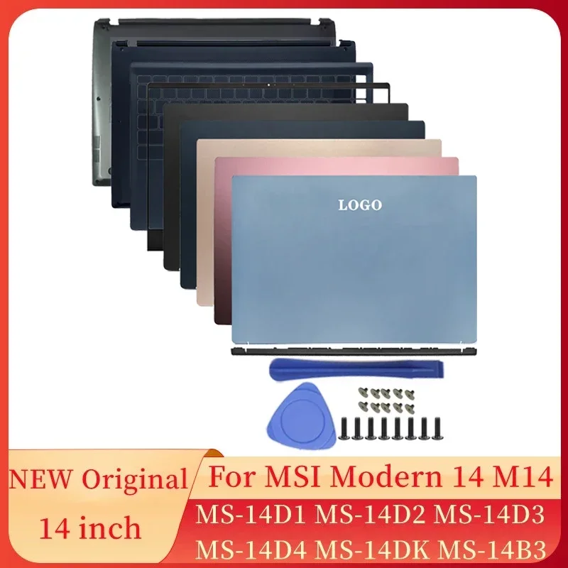 Чехол для ноутбука MSI Modern 14 M14 MS-14D1 14D2 14D3 14D4 14DK 14B3 задняя крышка ЖК-дисплея/передняя