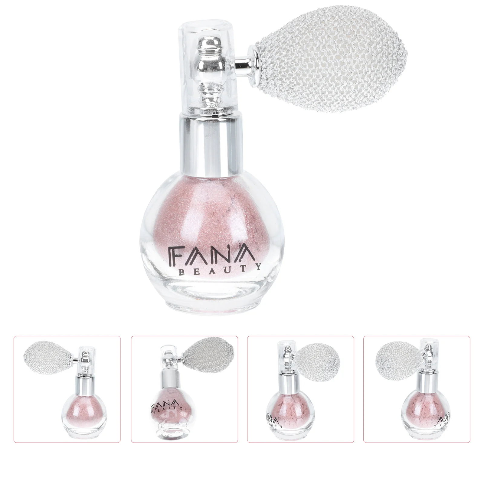 Glitter Makeup Accessory Glass Bottles Girl Sprayer Sparkling Sequin Highlight Hair Face Decor Women