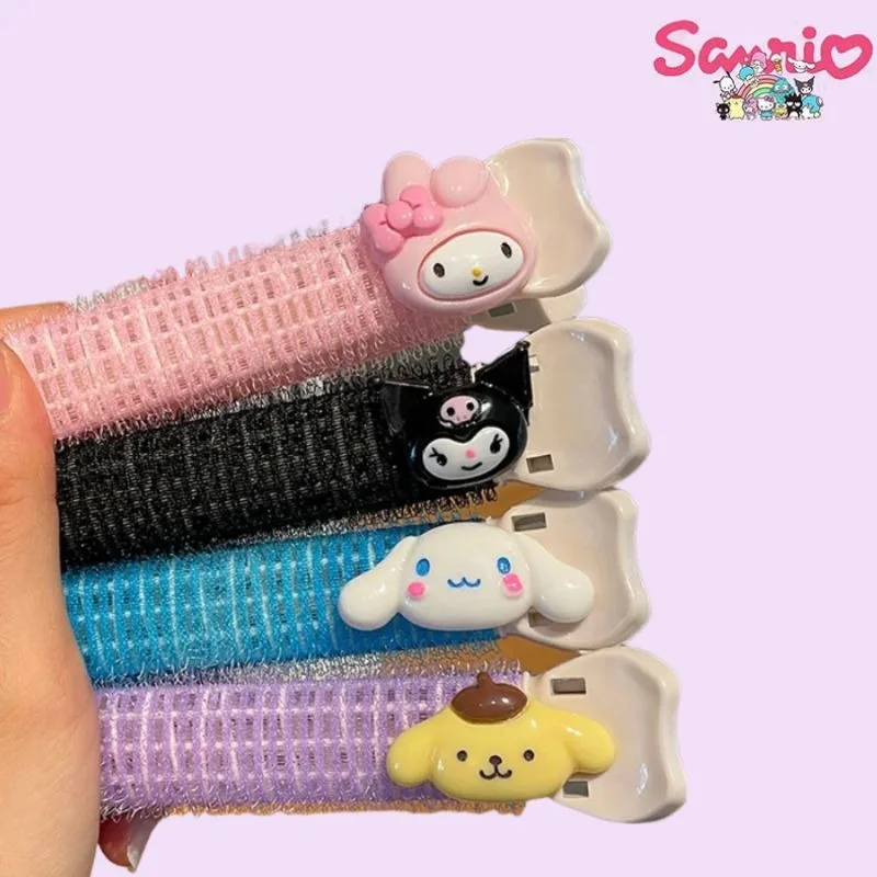 

Autumn Style Sanrio Kuromi Cinnamoroll HairpinBangs Artifact Hair Roots Fluffer Top of SkullCurls Hair Curler Girlfriend Gift