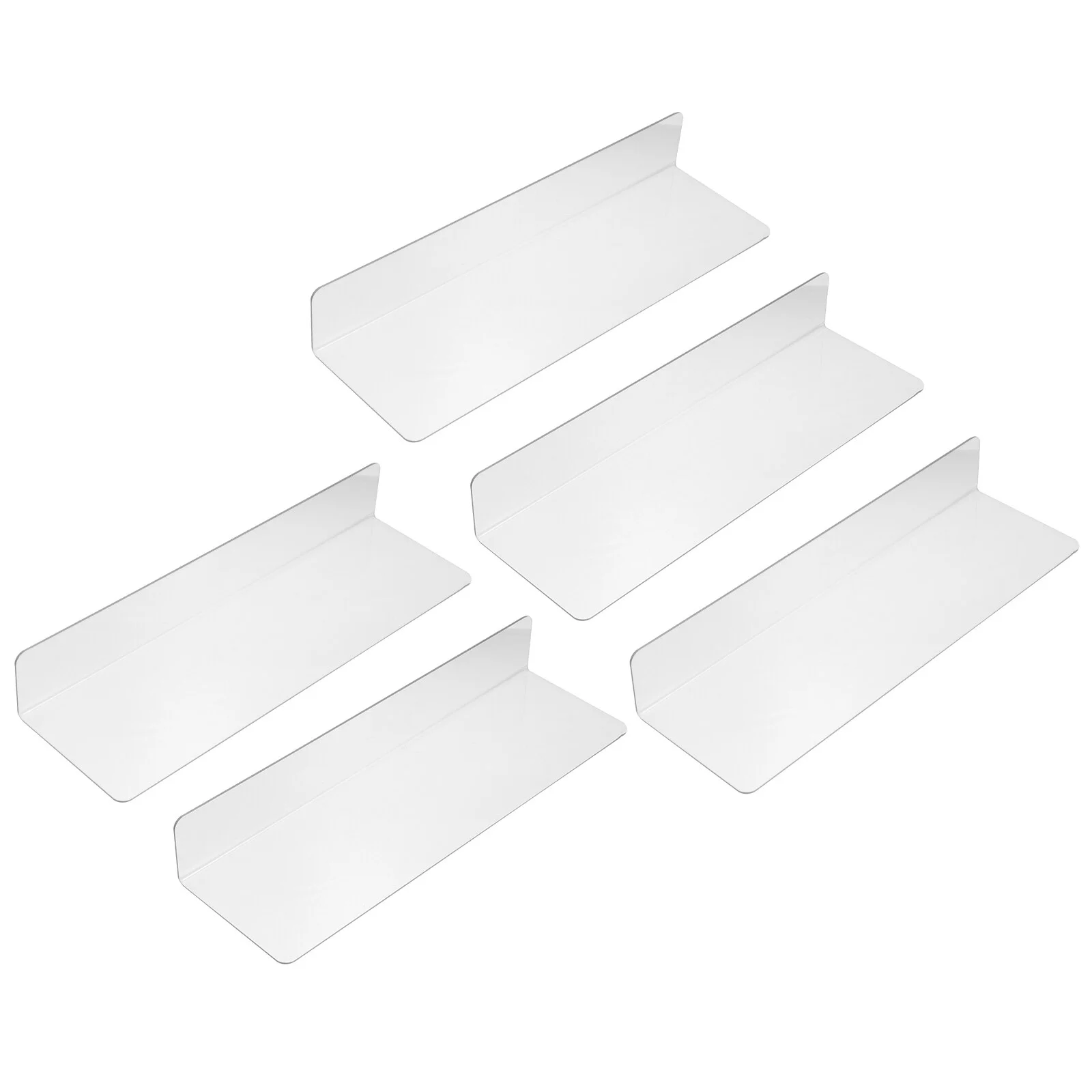 

10Pcs Plastic Shelf Divider Store Goods Separator Commodity Shelf Clapboard