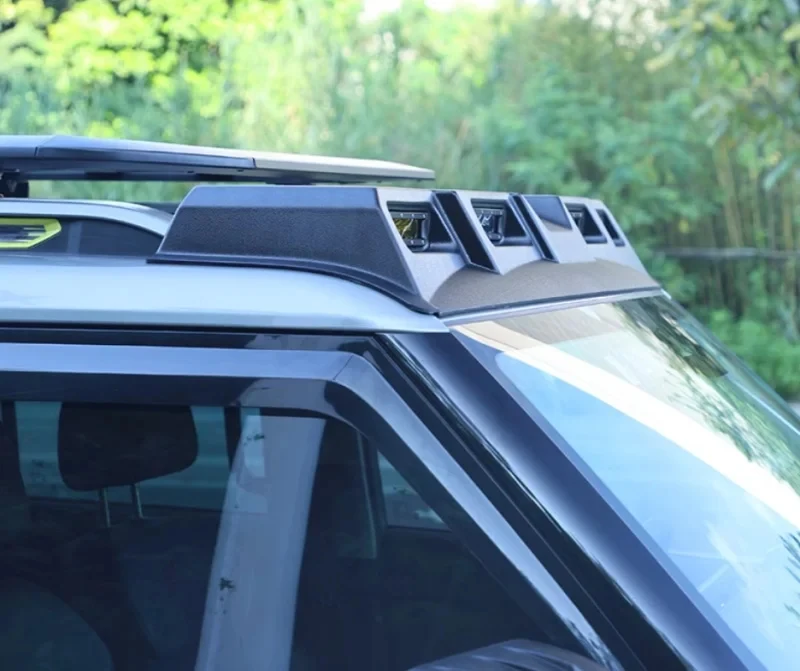 Автоматическая рама крыши платформа спойлер с четырьмя глазами прожектор