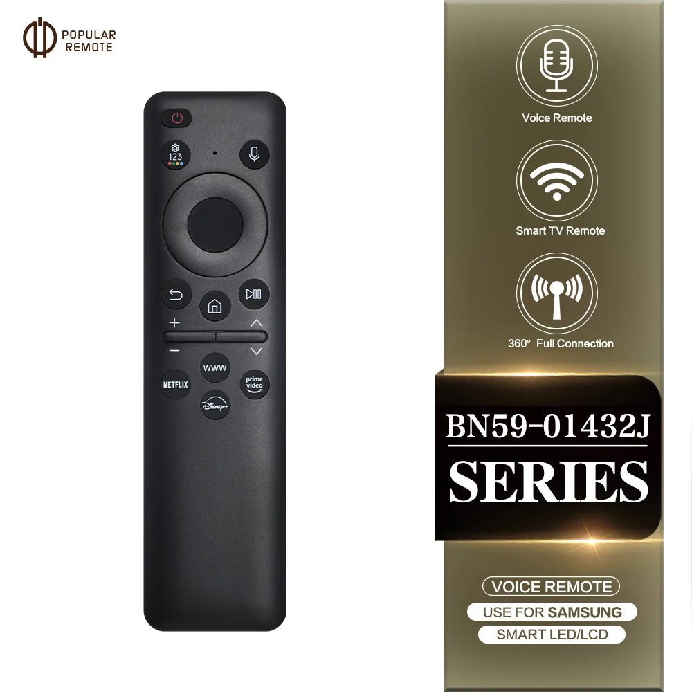 Новая замена BN59-01432J для Samsung Smart TV батареи дистанционного управления совместимая