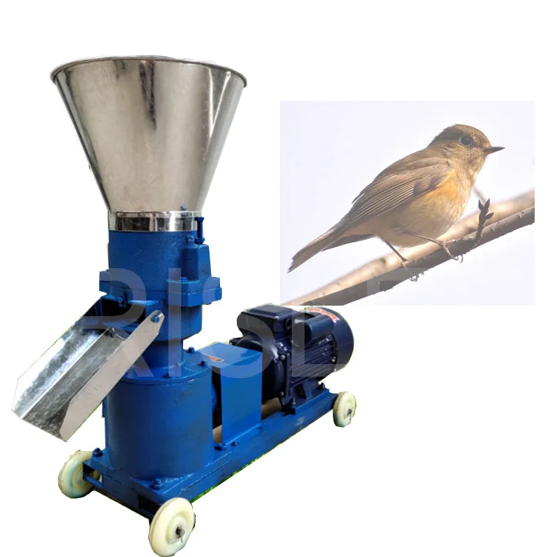 

Poultry Feed Pellet Machine Diesel Engine Household Granulator Cattle Chicken Feed Pellet Machines