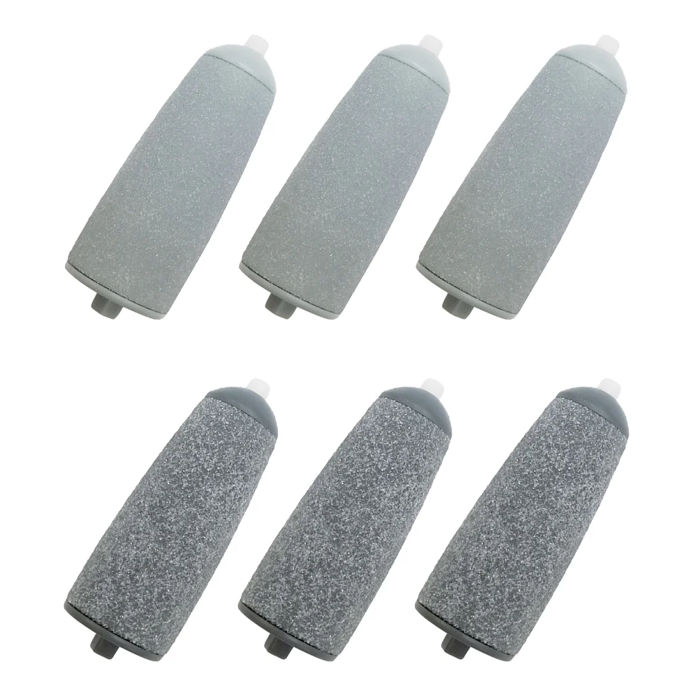 

6 Pcs Foot Grinder Replacement Head File Grinding Heads Wisking Tool Electric Exfoliating Quartz Sand Pedicure