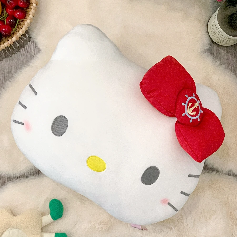 Sanrio оригинальная плюшевая игрушка Hello Kitty набивная мультяшная морская подушка