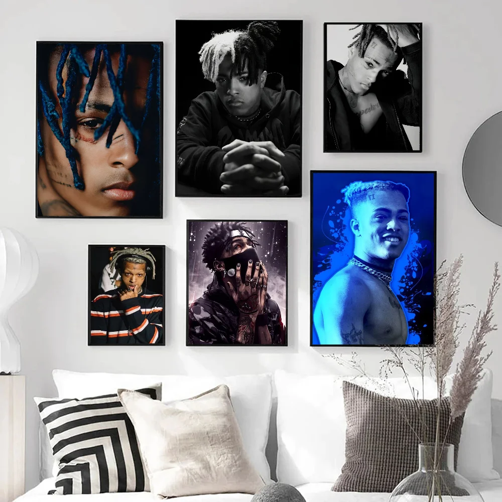 X-XXXTENTACIONES-горячий рэпер аниме постеры липкие декорации живопись настенное