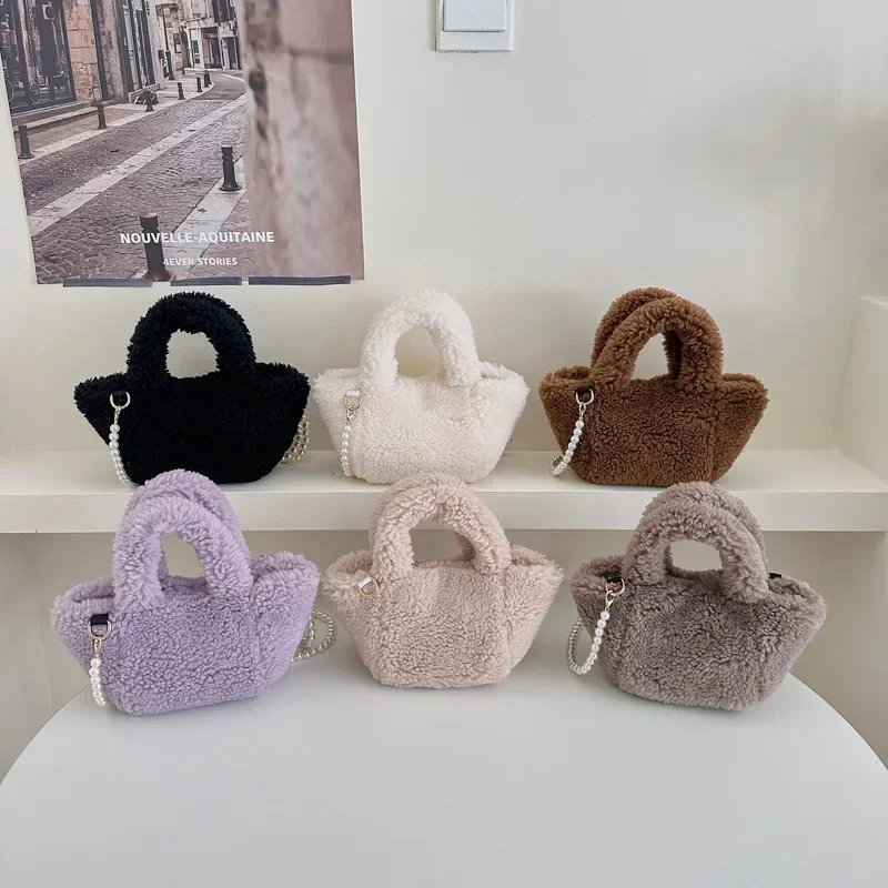 Портативная сумка-мешок из овечьей шерсти