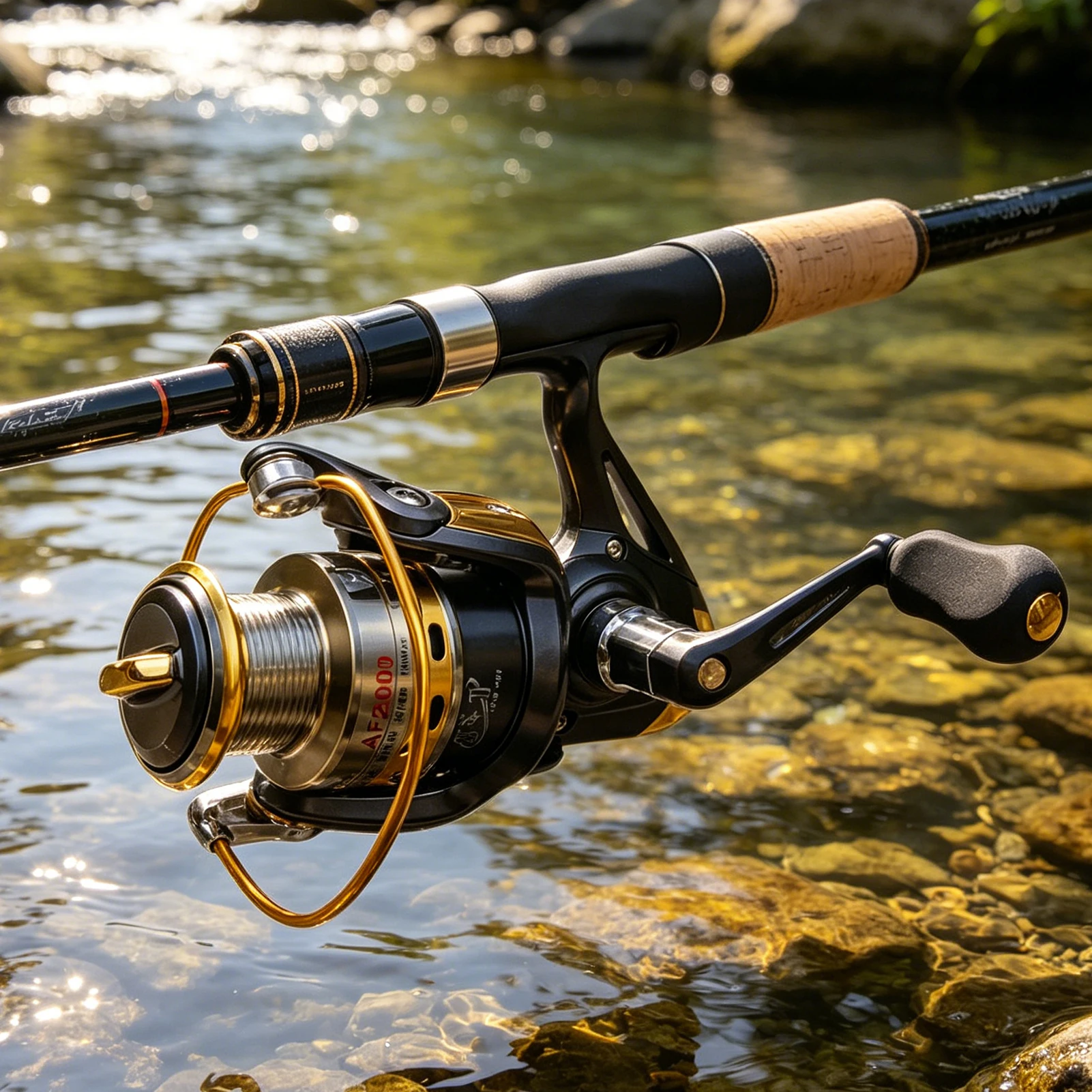 Фото Бесплатная доставка! Спиннинговая рыболовная катушка FREE FISHER, 9+1BB, передаточное число 5.1:1, металлическая шпуля, для фидерной и карповой ловли, модели 2000-5000. №1