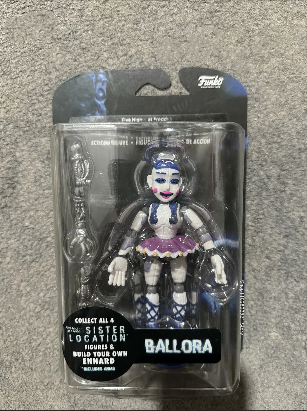 Funko POP Новые фигурки сестры FNAF Funtime Freddy Foxy Ballora 5-дюймовая фигурка (art.: 3920d093e04bb) - 3920d093e04bb