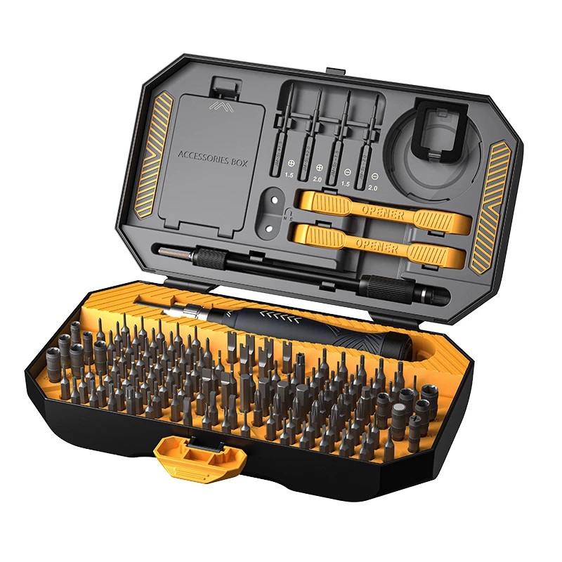 

145 In 1 Precision Magnetic Screwdriver Set Hex Phillips Screw Driver CR-V Bit for Mobile Phone Tablet Laptop Repair Tool