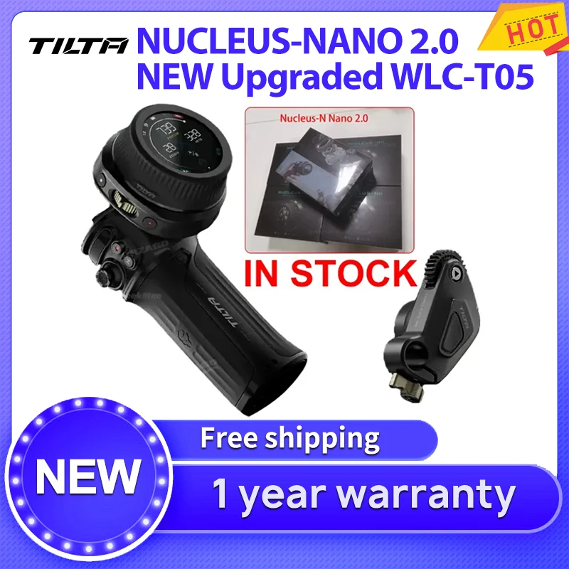 

TILTA Nucleus-N 2,0 WLC-T05 Беспроводная линза система управления ядром Nano Follow Focus, совместимая с двигателем RS и cells-M