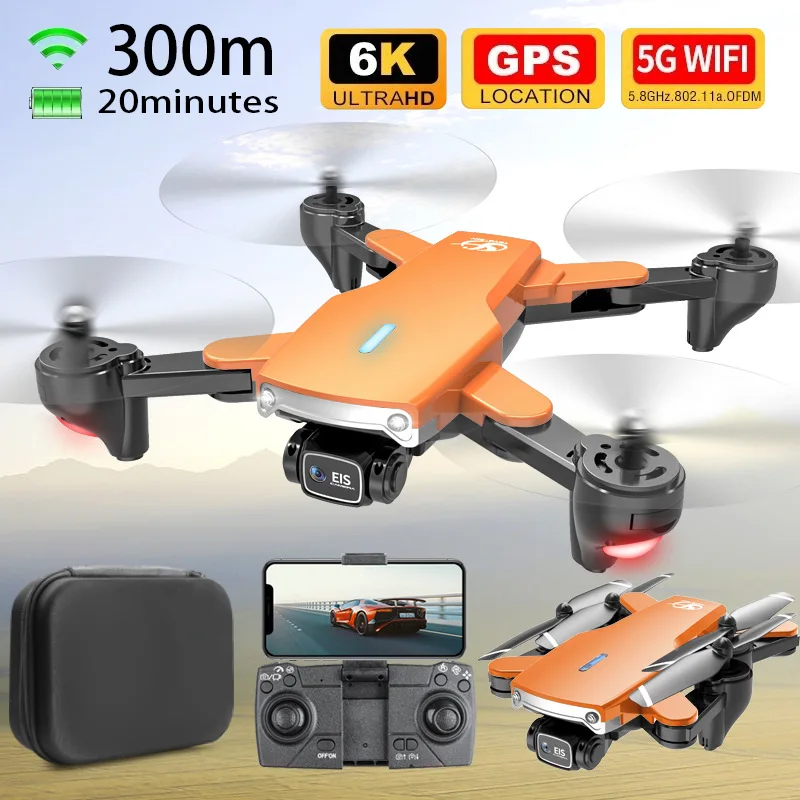 RC Drone S169 UAV with 4K HD Aerial Photography Remote Control Quadcopter Dual Cameras Electric Dimming Flow Position Aircraft