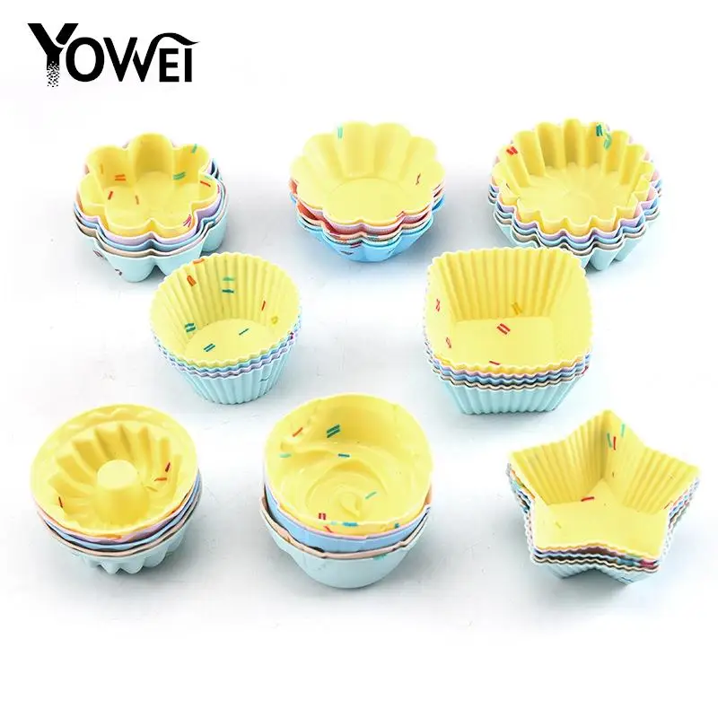 Baking Silicone Mold Cupcake And Muffin Cupcake For Diy