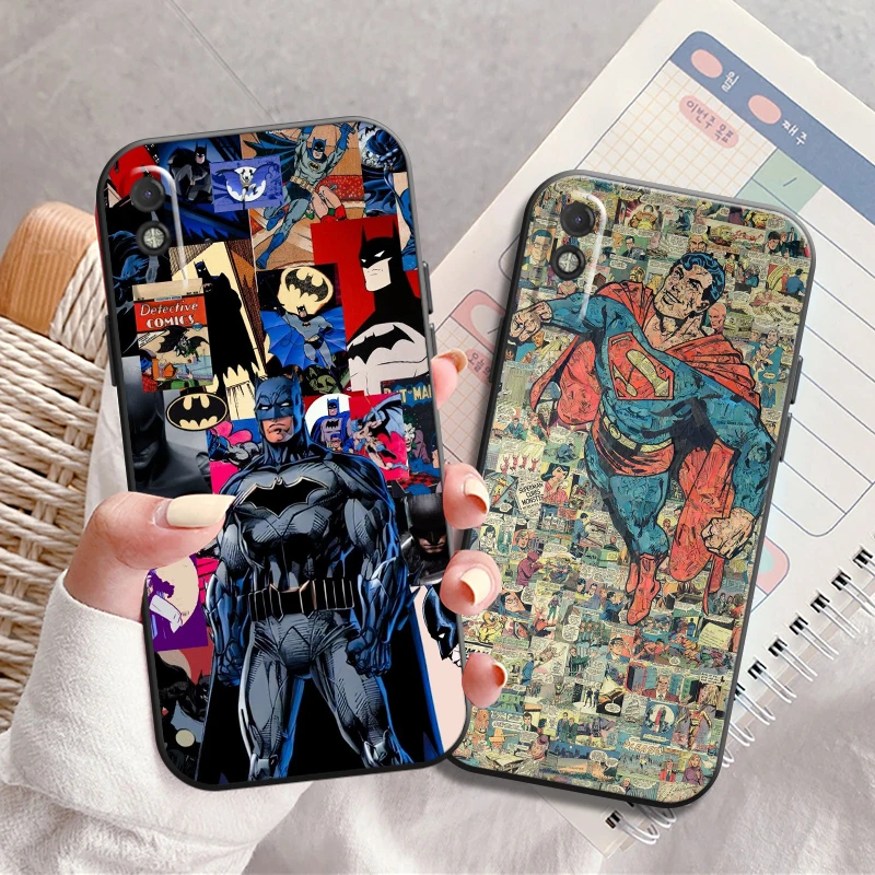 

Popular Marvel Phone Case For Xiaomi Redmi 7 8 9 9A 9C 9T Note 9 9T 9S 10 10 Pro 10S Funda Back Liquid Silicon Coque