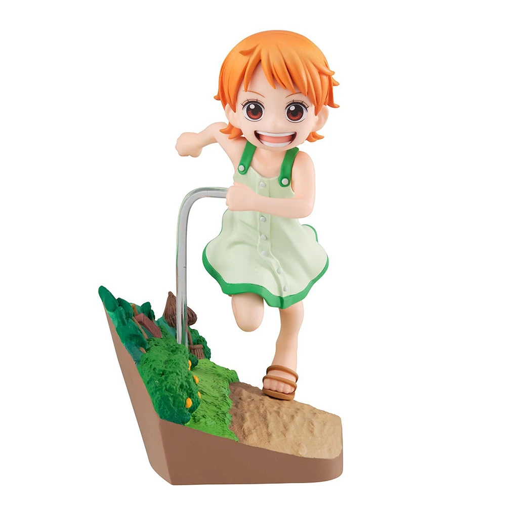 Оригинальный Новый MegaHouse G.E.M. Серия One Piece Nami (бег! Бег!) Коллекционная Аниме Фигурка