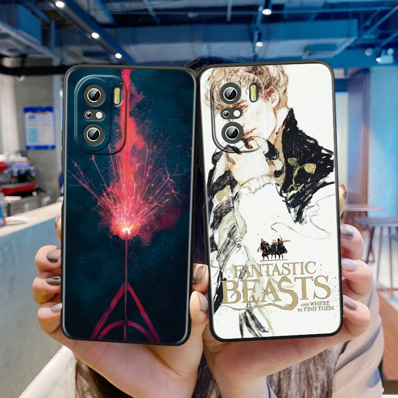 

Always Love Magic for Xiaomi Redmi 10 9 9A 9T 9C K40 K30 10X Go 5G Fundas Luxury Soft Black Phone Cover Coque Capa