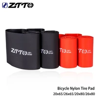ztto snow mtb bike tire pad nylon pvc 2620 inch wide inner tube explosion proof belt durable stab resistant bike parts biciclet