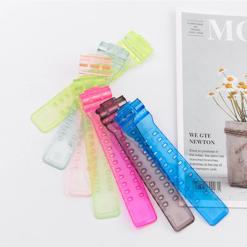 Clear Resin strap case Men's watch Accessories For Casio G-Shock GA700 710 735 Strap Outdoor sports waterproof watch band Buckle