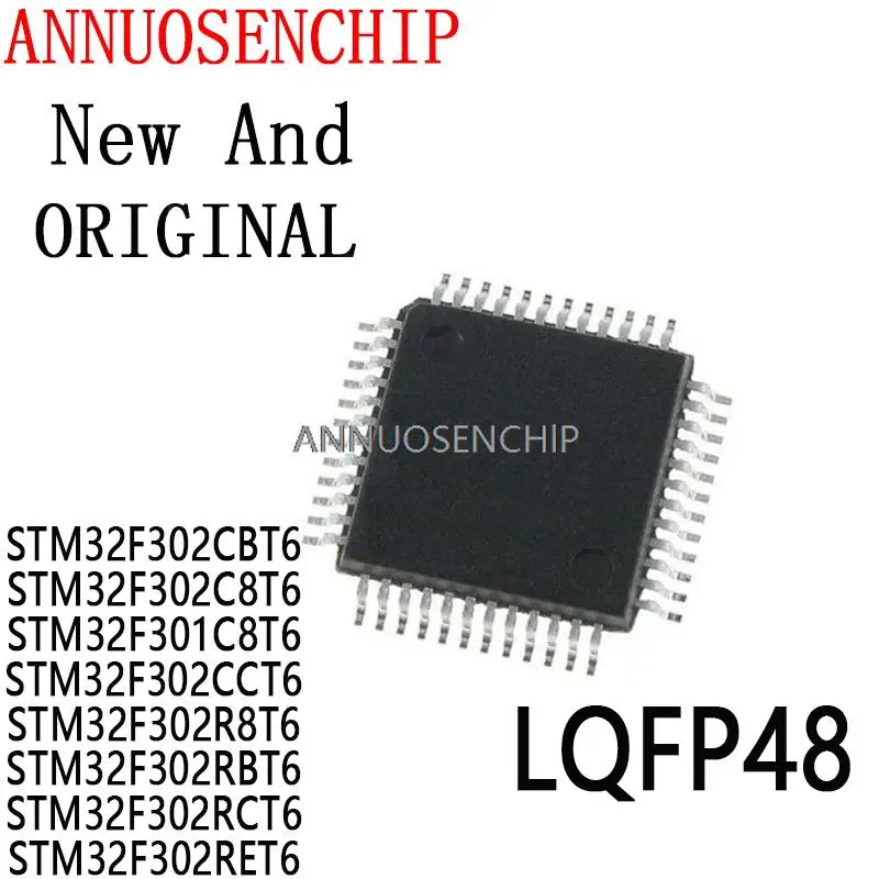 (1 шт.) STM32F302CBT6 STM32F302C8T6 STM32F301C8T6 STM32F302CCT6 STM32F302R8T6 STM32F302RBT6 STM32F302RCT6 STM32F302RET6