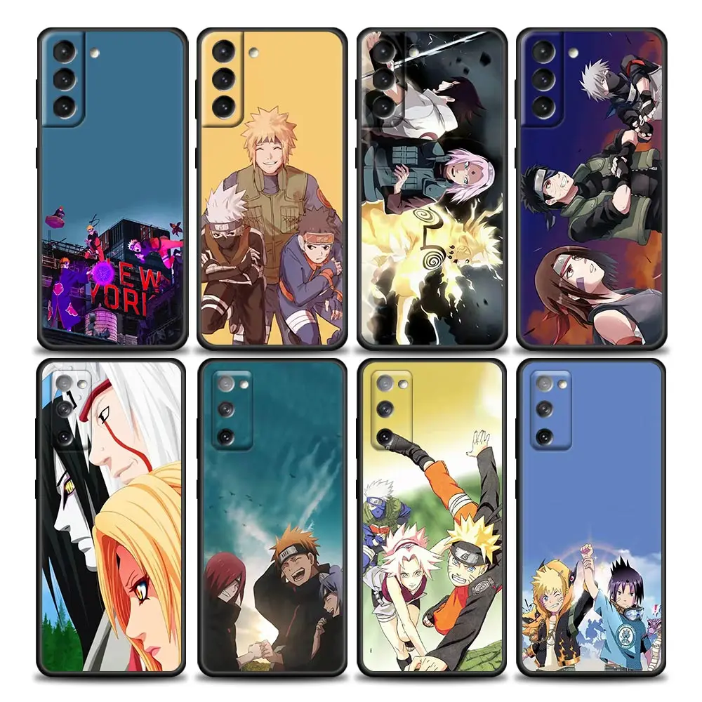 

Luxury Japan Anime Naruto Luxury Samsung Case for Galaxy S7 S8 S9 S10e S21 S20 Fe Plus Ultra 5G Soft Silicone