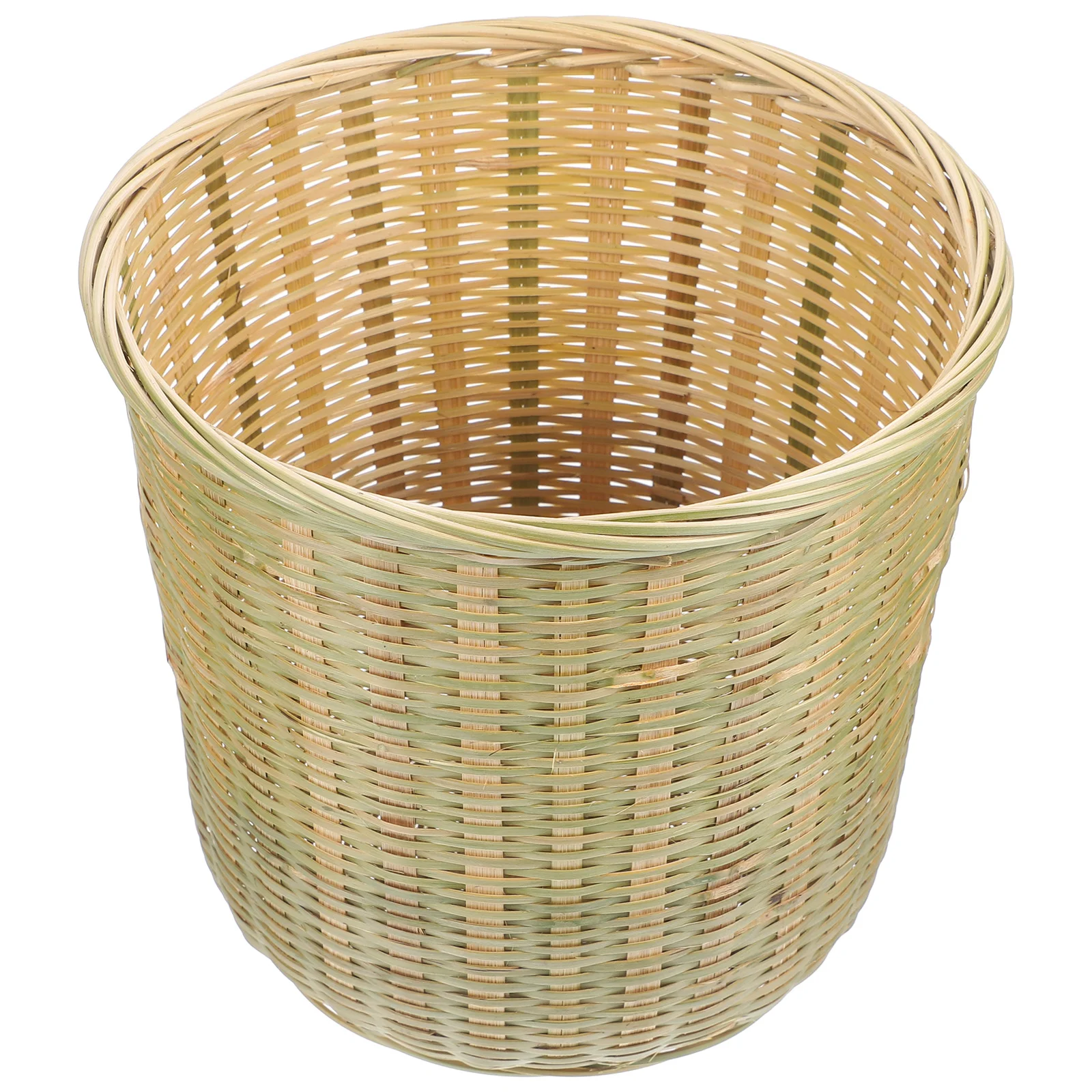 

Basket Waste Storage Woven Trash Wicker Can Bin Baskets Rattan Seagrass Garbage Kitchen Planter Laundry Organizer Bedroom Cans