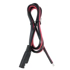 Набор для самостоятельной сборки, 100 см, 12AWG 30A, Удлинительный Соединительный кабель для вилки, разъем для удлинительных линий SAE для автомобильного двигателя, солнечных батарей