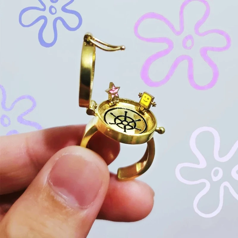 

Adjustable BFF Ring for Women Hip Hop Finger Ring Fashion Streetwear Jewelry