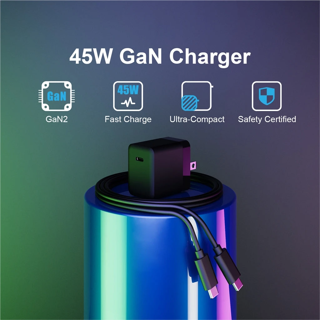 

45W Power Adapter, Switch OLED USB C Fast Charger Quick Charge USB C PD Charger Adapter for Nintendo Switch/OLED/ MacBook/iPhone