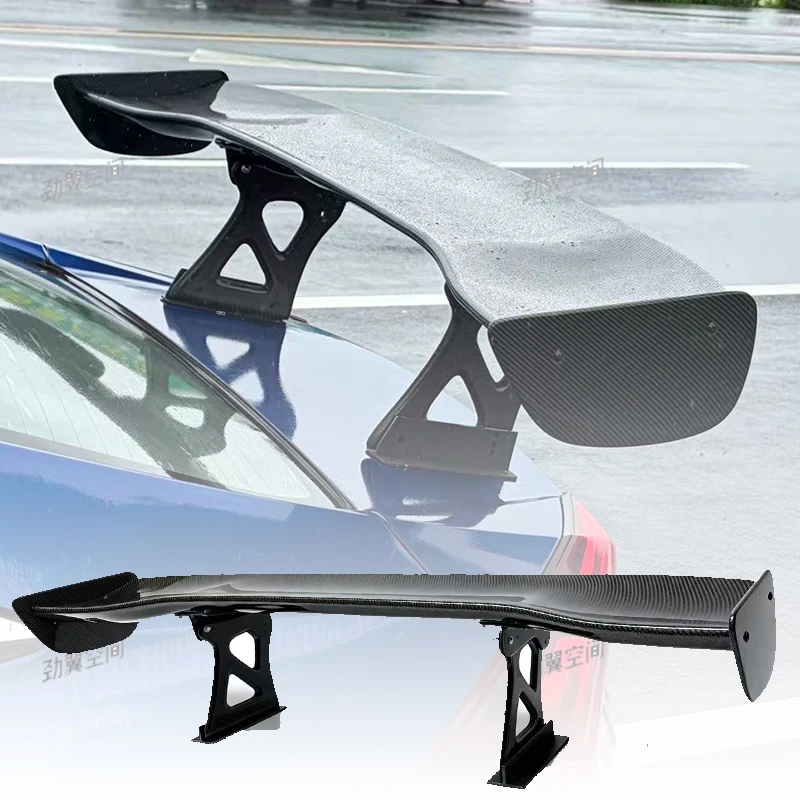 Фото Настоящий карбоновый спойлер VOLtex B Style 1.4м для багажника, подходит для Honda Civic Sedan 10-го/11-го поколения 2016-2024 годов №4