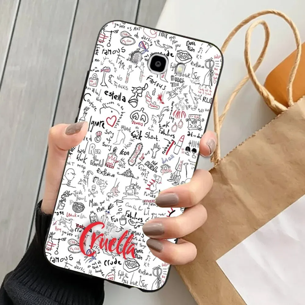 C-Cruella D-чехол для телефона из фильма Диснея Xiaomi 11 Redmi Note детской модели 8T 9A 9 10T Note8Pro