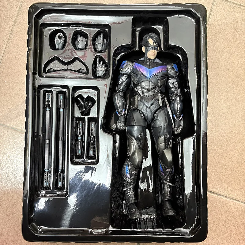Фото Play Arts Marvel Фигурка Бэтмена Темный рыцарь Ночное крыло ПВХ Фигурки Коллекционная фигурка Модель игрушки Подарки на день рождения №4