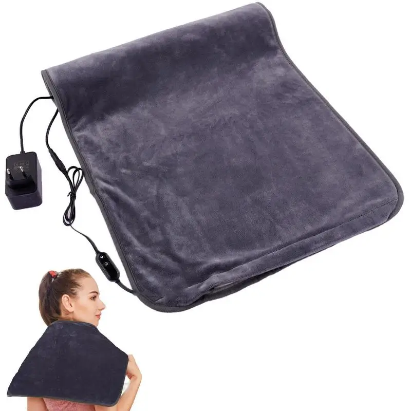 

Электрическая грелка с синхронизацией, 80*40 см, 3 режима нагрева, моющееся одеяло с подогревом для зимы, грелка для снятия боли в спине и мышца...