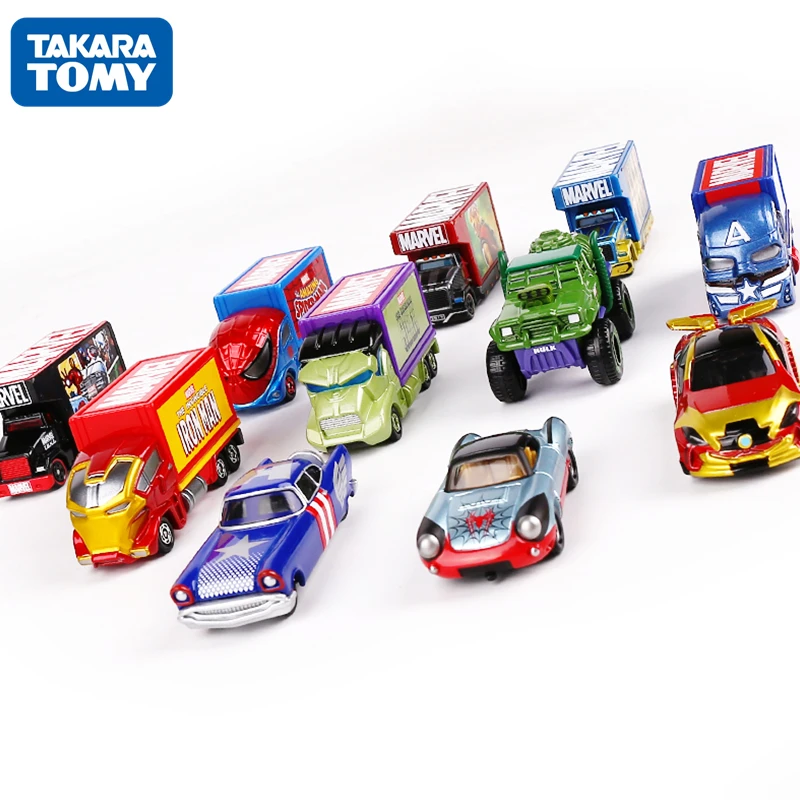 

Подлинный мульти-американский спортивный автомобиль Марвел модель грузовика Мстители Человек-паук Стив Роджерс окружающие дети
