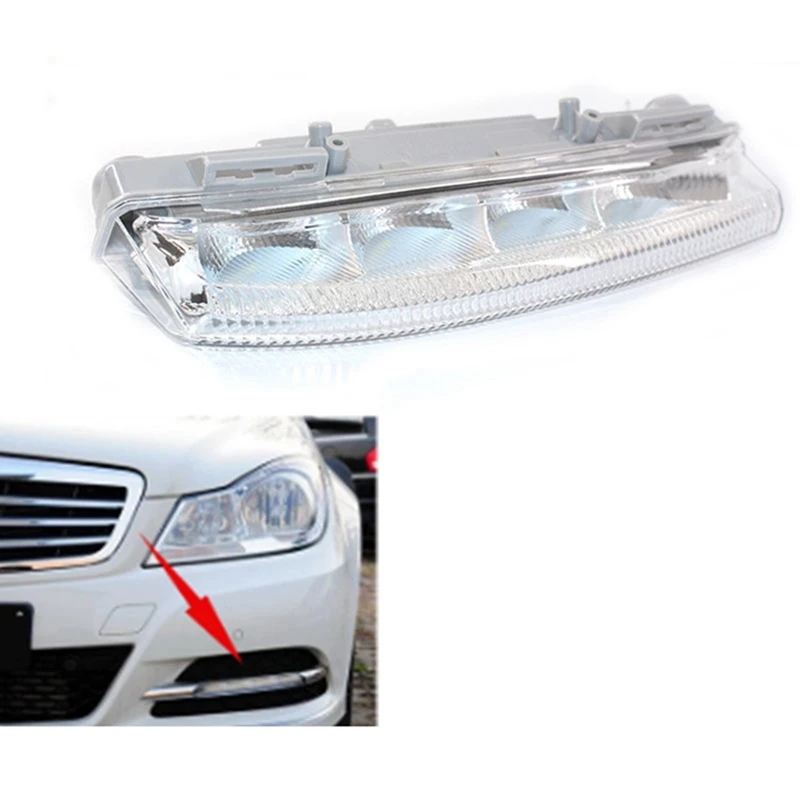 2 шт. автомобильные передние противотуманные фары для Mercedes Benz W204 W212 C250 C280 C350 E350