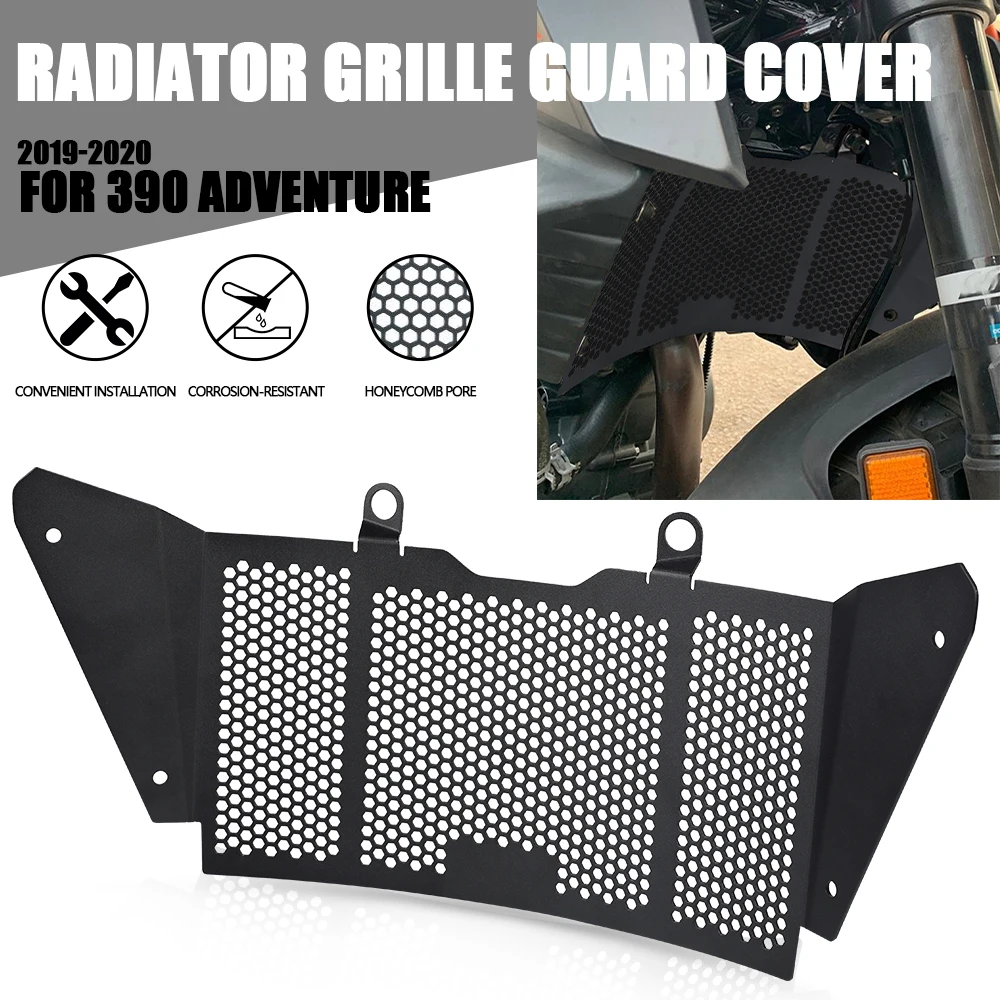 

Radiator Guards Fit for 390 Adventure 2019 2020 2021 Radiator Grille Protector Cover Aluminum 390 ADV Accessories Motorbike