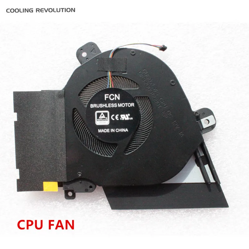 Новый оригинальный ноутбук центральный процессор Охлаждающий вентилятор для ASUS
