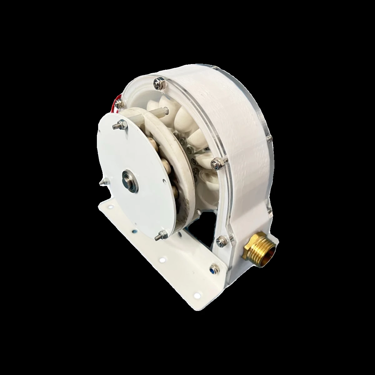 Высокоэффективный гидроэлектрический генератор Pelton безсердечный ударопрочного