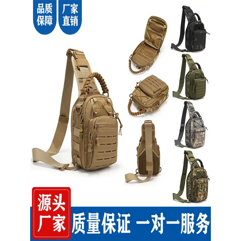 

Outdoor Men's Tactical Military Backpack Sling Crossbody Bag Climbing Hiking Hunting Fishing Bottle Shoulder Pack for Men