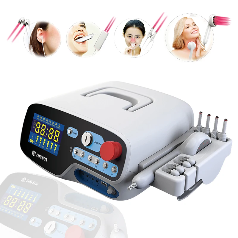 

Lastek Cold laser pain therapy machine for soft tissue recovery, fracture healing, wounds, injuries, knee arthritis