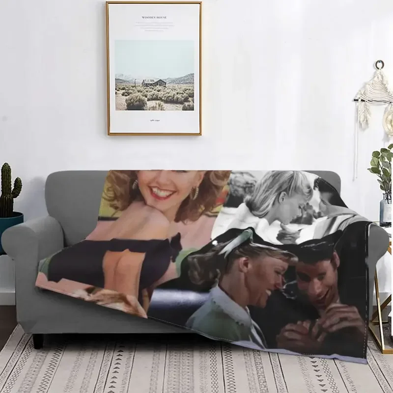 Одеяло шерстяное теплое для дома 80-70 лет